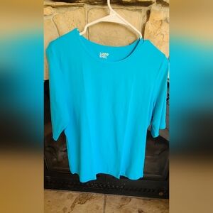 NEW Land's End Air Wicking Swim or Athletic Top Size Large
